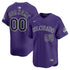 Nike Colorado Rockies Alternate Limited Custom Jersey Purple