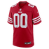 Nike San Francisco 49ers Custom Game Jersey Scarlet