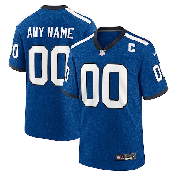 Nike Indianapolis Colts Alternate Custom Game Jersey Blue
