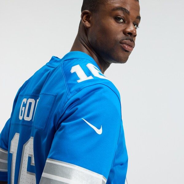Nike Jared Goff Detroit Lions Game Jersey Blue