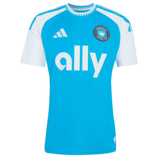 Adidas Kerwin Vargas Charlotte FC 2026 Carolina Kit Crowns Up Replica Jersey Blue