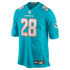 Nike De'Von Achane Miami Dolphins Game Jersey Aqua