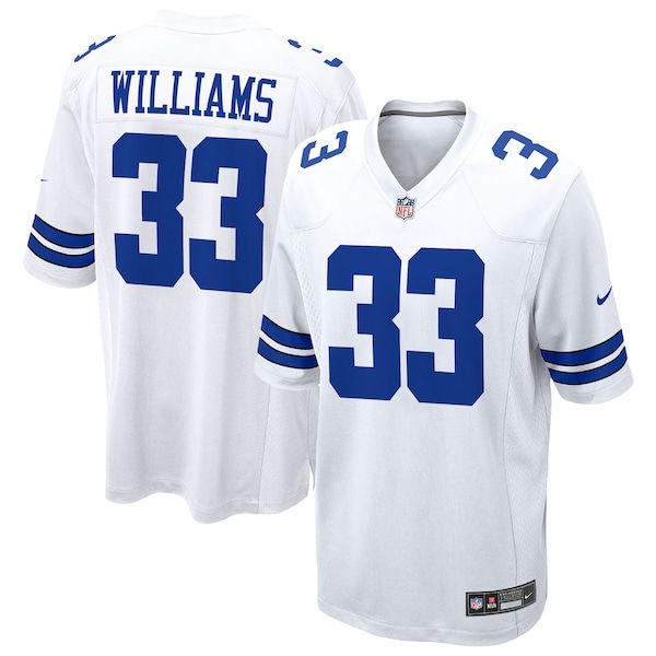 Nike Javonte Williams Dallas Cowboys Game Jersey White