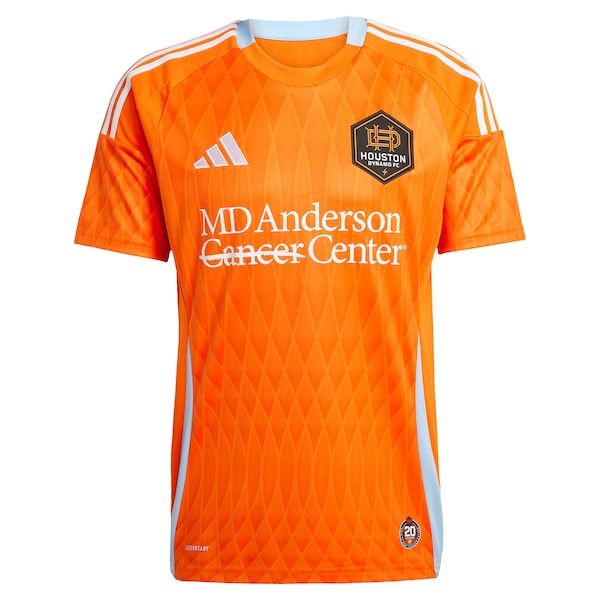 Adidas Houston Dynamo FC 2025 Season 20 Replica Custom Jersey Orange