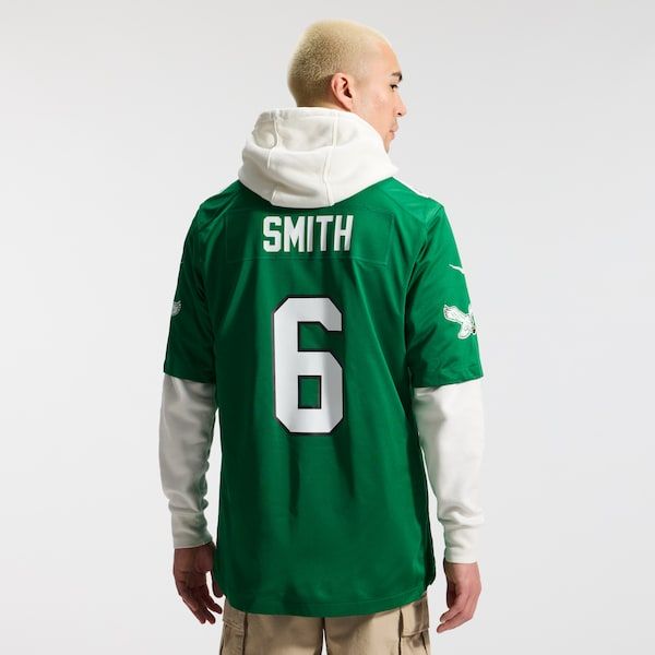 Nike DeVonta Smith Philadelphia Eagles Alternate Game Jersey Kelly Green