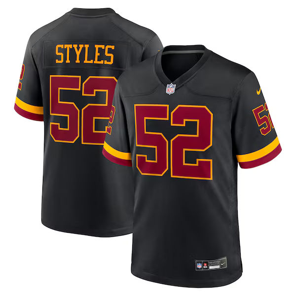 Nike Washington Commanders Sonny Styles Game Player Jersey Black