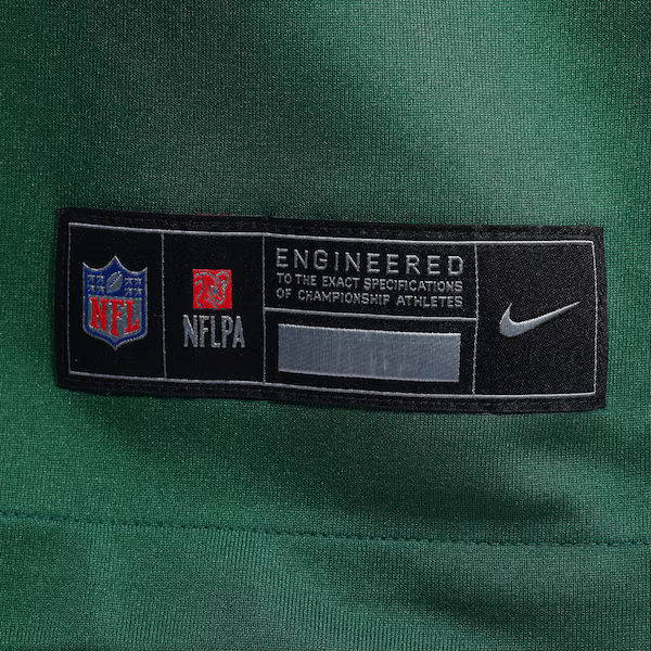 Nike New York Jets Custom Game Jersey Legacy Green