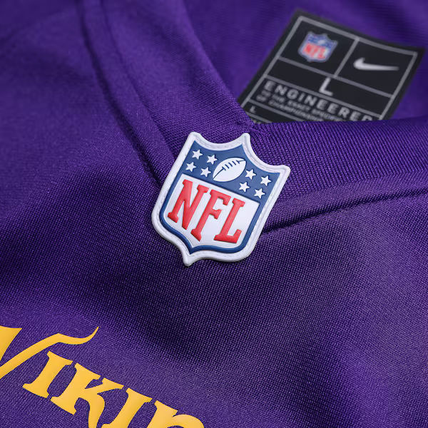 Nike Adrian Peterson Minnesota Vikings Game Jersey Purple