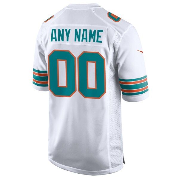 Nike Miami Dolphins Alternate Custom Game Jersey White
