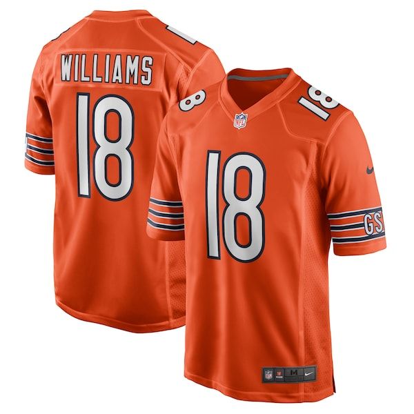 Nike Caleb Williams Chicago Bears Game Jersey Orange