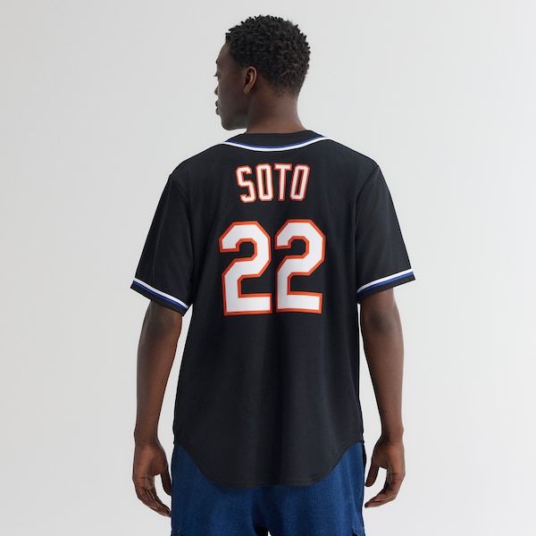 Nike Juan Soto New York Mets Alternate Replica Jersey Black