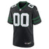 Nike New York Jets Alternate Custom Game Jersey Legacy Black