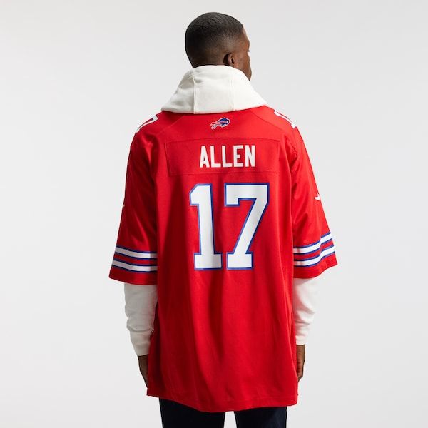 Nike Josh Allen Buffalo Bills Game Jersey Red