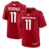 Nike Larry Fitzgerald Arizona Cardinals Team Retired Game Jersey Cardinal
