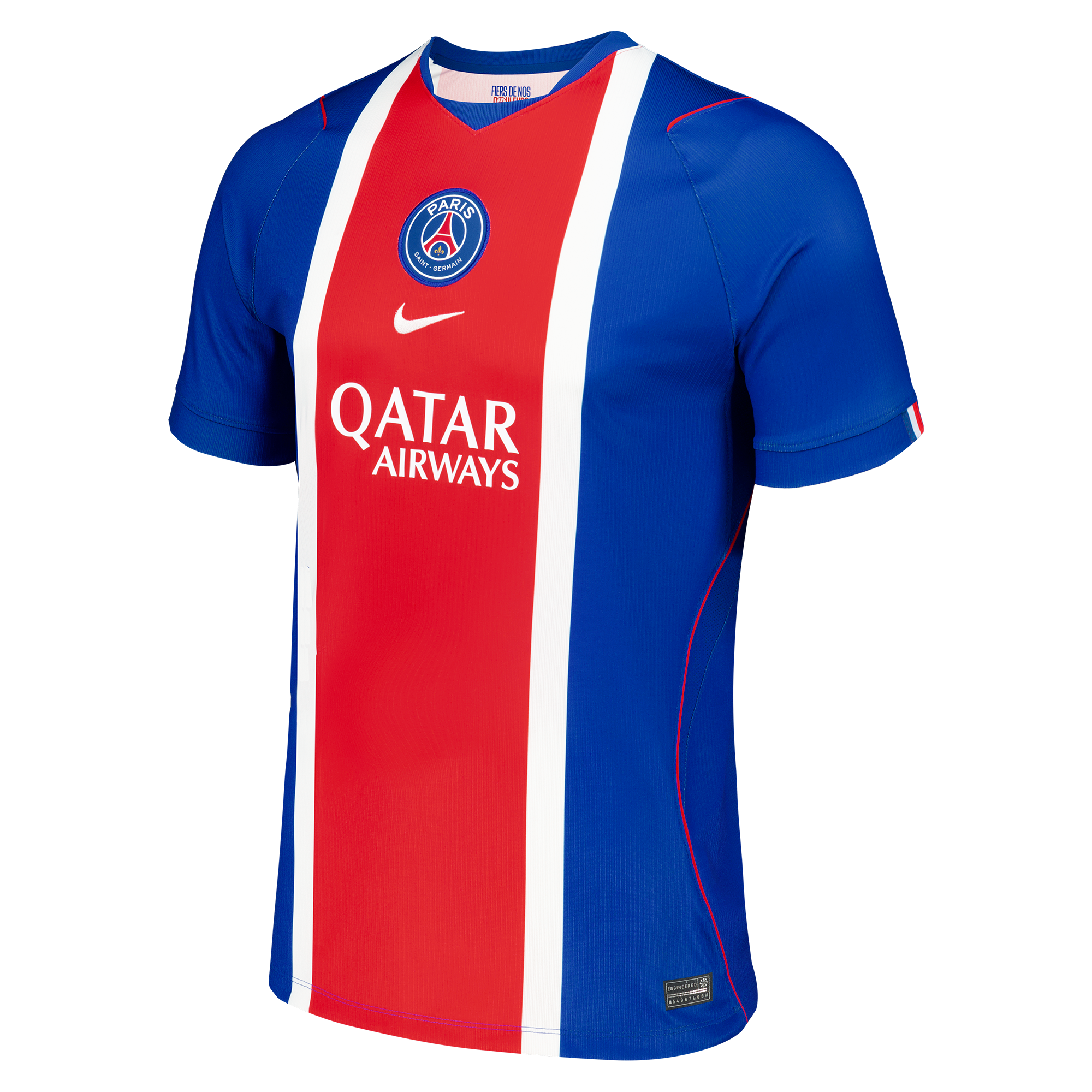 Official Khvicha Kvaratskhelia Paris Saint-Germain Nike 2026/27 Home Stadium Replica Jersey - Blue - Jersey Teams World