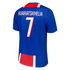 Official Khvicha Kvaratskhelia Paris Saint-Germain Nike 2026/27 Home Stadium Replica Jersey - Blue - Jersey Teams World