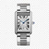 Selfika™ Women's Tank Française Quartz Watch 1.4 in