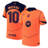 Lionel Messi Barcelona 2025/26 Third Player Jersey - Orange - Jersey Teams World
