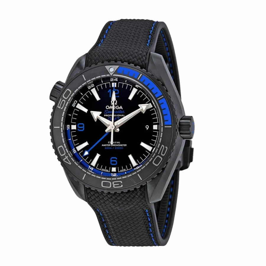 Selfika™ Seamaster 215.92.46.22.01.001 1.8 in Deep Black Watch