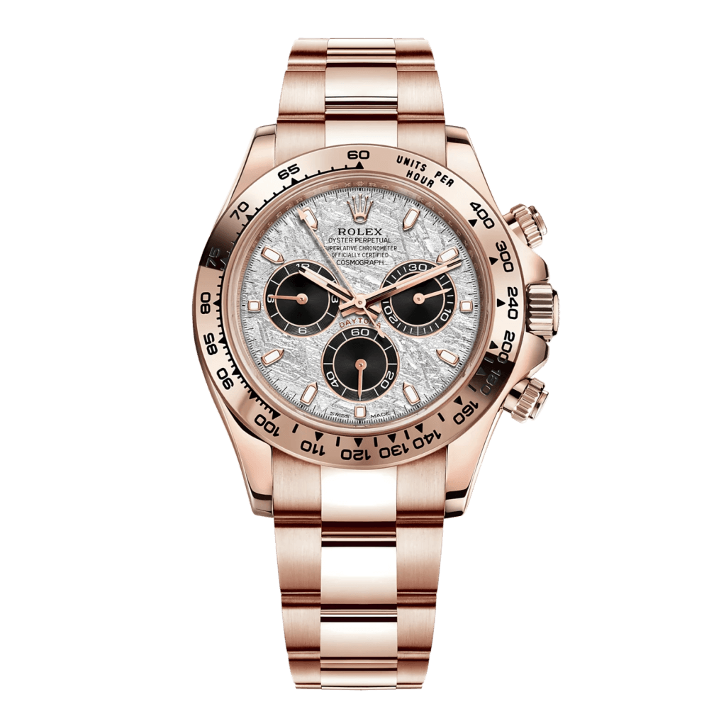 Selfika™ Cosmograph Daytona Rosegold Meteorite Dial Watch 116508