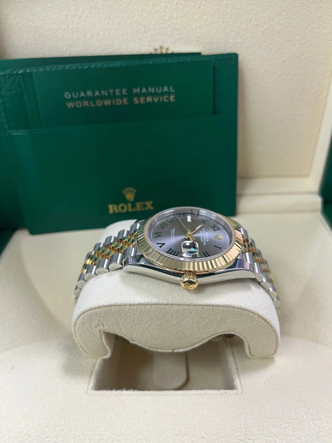 Selfika™ Datejust 41 Two-Tone Yellow Gold Watch